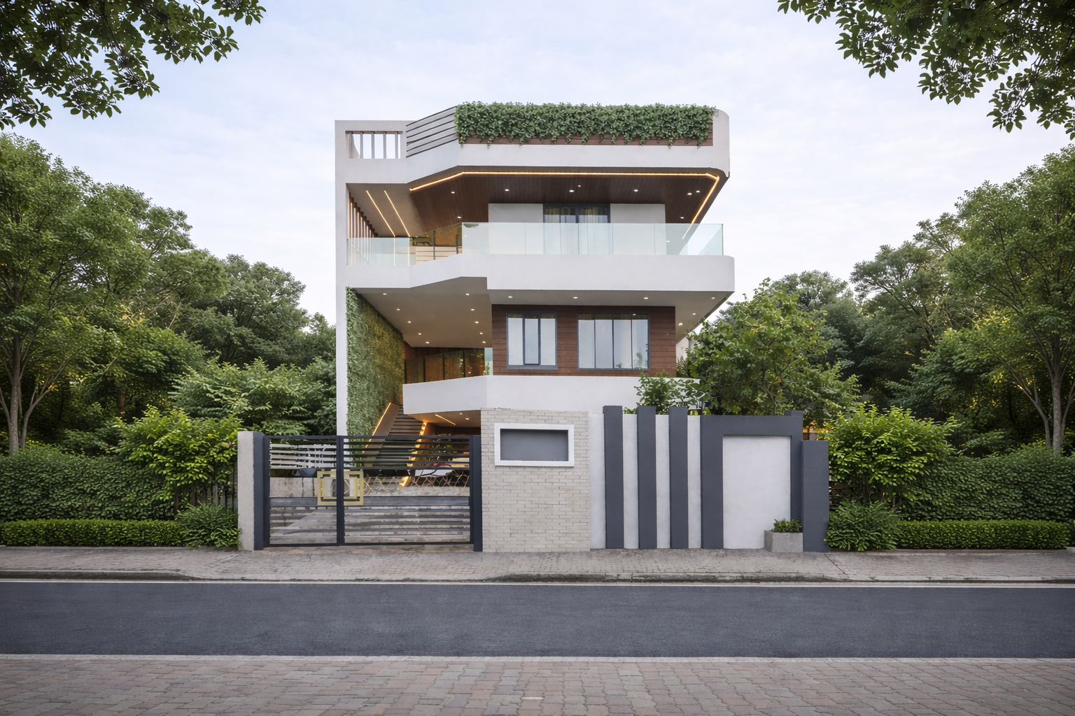 White Minimal. Srivastav Ji Ashiyana 1