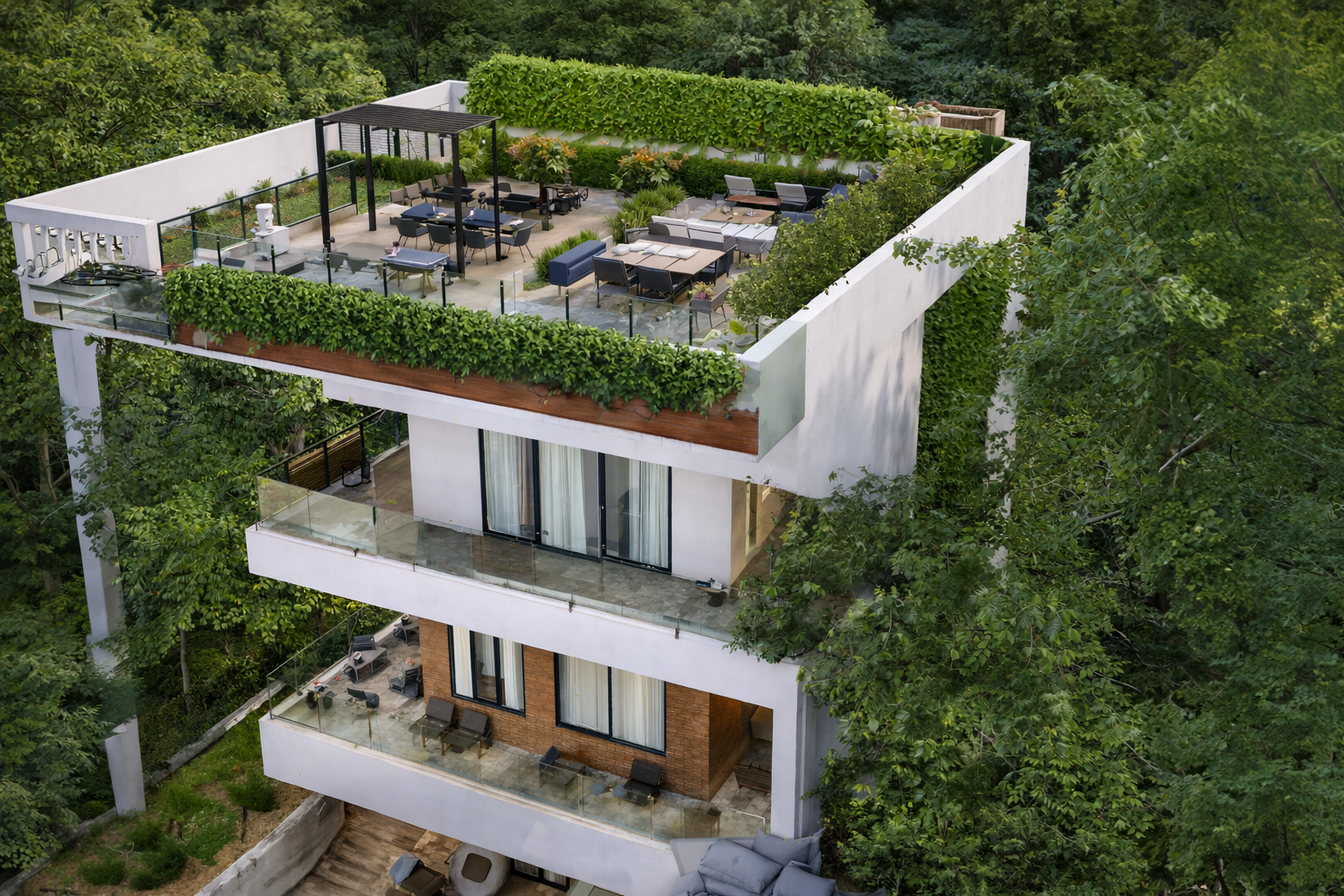 White Minimal. Srivastav Ji Ashiyana 2